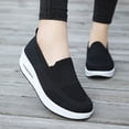 thumbnail image 6 of YOUYEDIAN Orthopedic Dress Shoes for Women Arch Support Slip on Non Slip Tennis Shoes Lightweight Knitted Mesh Stretch Walking Shoes Soft 2026 New Orthopedic Shoes (Black), 6 of 9