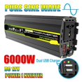 thumbnail image 1 of 8000W Intelligent Car Power Inverter 3000W-6000W Dual USB Vehicle Smart Inverter ,Easy to Operate, 1 of 5