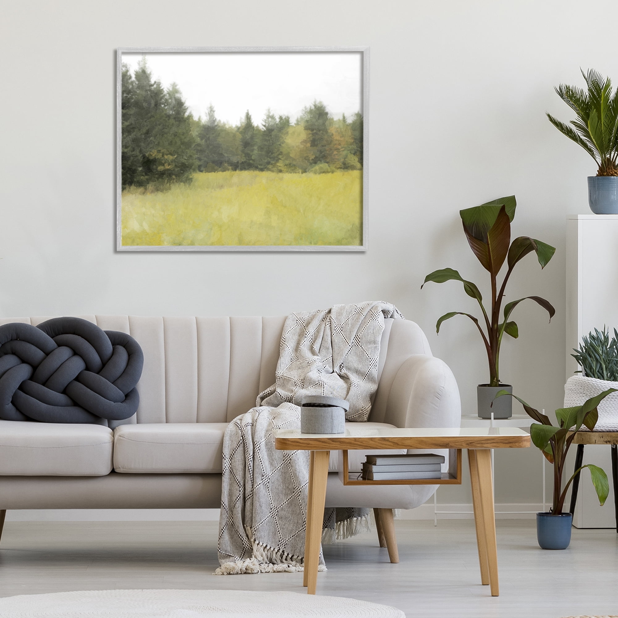 Stupell Industries The Forest's Vast Clearing Gray Framed Giclee Art, design by Kim Curinga