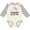 Natural and Heather, variant on Inktastic My Nanny Loves Me Unicorn Girls Long Sleeve Baby Bodysuit