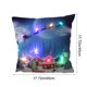 thumbnail image 3 of Christmas LED Pillows Holiday Gifts LED Pillows That Can Flash Or Stay On Two Mode Switching Printed Sofa Pillows Cushions Pillowcases, 3 of 6
