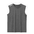 thumbnail image 5 of Men's Sleeveless Tank Top Cotton Athletic Muscle Tee Crew Neck Pullover Quick Dry Breathable Casual Running Gym Workout Beach Vacation Streetwear | TOPLIU,Gray M, 5 of 8