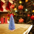 thumbnail image 4 of Xihbxyly Mini Árbol de Navidad, Diseño Nevado, Plástico, Base de Madera, Decoración de Escritorio, Iluminación Navideña, Ambiente Festivo, Decoración para Oficina o Dormitorio, 30 X 11 X 11 Cm, 4 of 6