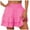 Hot Pink, variant on Bermuda Shorts for Women Trendy 2025 Fashion Solid Color Sexy Wide Leg A Vertical Culottes Summer Casual Beach Shorts S-2XL