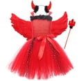 thumbnail image 4 of erfcxs Kids Halloween Dress Cosplay Fancy Party Outfit for Girls Boys, 4 of 5