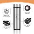 thumbnail image 4 of Smart Water Bottle 16.9 Oz with LCD Touch Screen Temperature Display Double Wall Vacuum Stainless Steel, 4 of 8