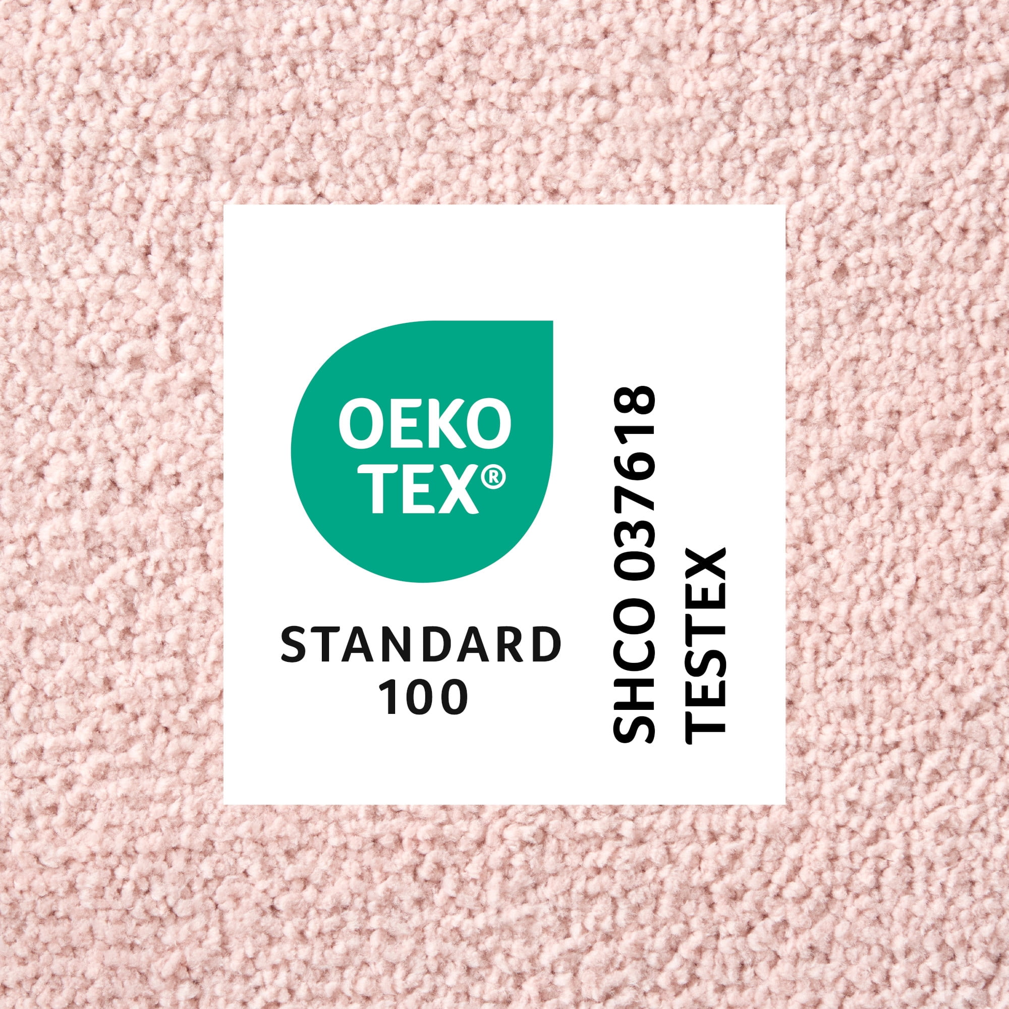 TOWN & COUNTRY EVERYDAY Ultra Plush Solid Tufted Toilet Lid Cover, Soft and Absorbent, Non-Slip Cover, Machine Washable, Blush, 18"x19"