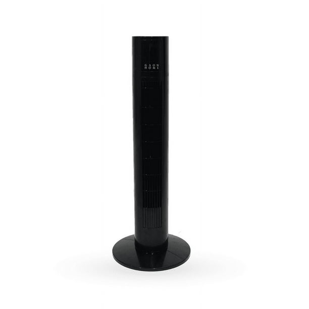 Ventilador de Torre Ttout Silencioso Oscilatorio 3 velocidades Negro