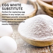 Chefmaster Meringue Powder Deluxe, Professional-Grade Egg White Substitute for Meringue Cookies, Pie Filling, Royal Icing, Non-GMO, Easy-to-Use, 8 oz