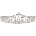 thumbnail image 1 of CIMAXIC Birthday Crown Women Rhinestone Tiara Exquisite bling Crown for Birthday Pageant Party,6.5"X5.51"X1.97", 1 of 4