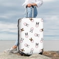 thumbnail image 3 of Lsque Bbaseball Dog Printed Luggage Cover, Travel Luggage Protector,Scratch and Dirt Resistant, Fits 18-32 Inch Luggage - Medium, 3 of 9