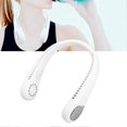 thumbnail image 4 of Portable Neck Fan Hands Free 3 Gear Adjustable USB Rechargeable Cooling Hanging Fan Quiet Neck Cooler for Outdoor Sports, 4 of 5