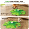 thumbnail image 2 of Juguete interactivo para gatos FEELNEEDY recargable Hide and Seek, 2 of 9