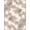 Brown Grey Cream, Pattern 1, variant on ODIKA Scattered Geometric Shapes Farmhouse Style Contemporary Art Motif for Dorm Room, Small Living Apartment, Stain Resistant Low Profile