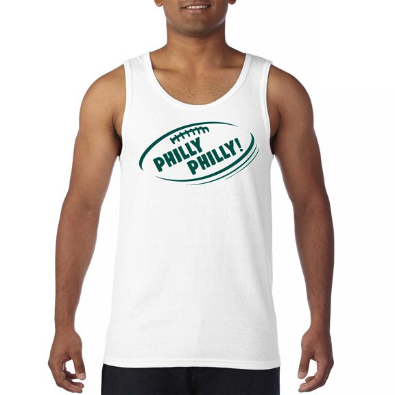 Philly Philly Funny Tank Top Philadelphia Fan Football League Ball Game Champs City of Brotherly Love Men's Top
