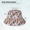 thumbnail image 3 of Kdxio Reflective Bucket Hat - Colourful Horses Print Bucket Hat for Men,Women, 3 of 6