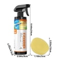 thumbnail image 3 of Abrillantador de neumáticos para automóviles Suministros de descontaminación Productos automotrices Agente de recubrimiento Antienvejecimiento Agente de recubrimiento de cera ennegrecedora de larga, 3 of 9
