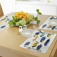 thumbnail image 4 of Ambesonne Fish Place Mats Set of 4, Cod Bonito Palette, Standard Size, Multicolor, 4 of 6