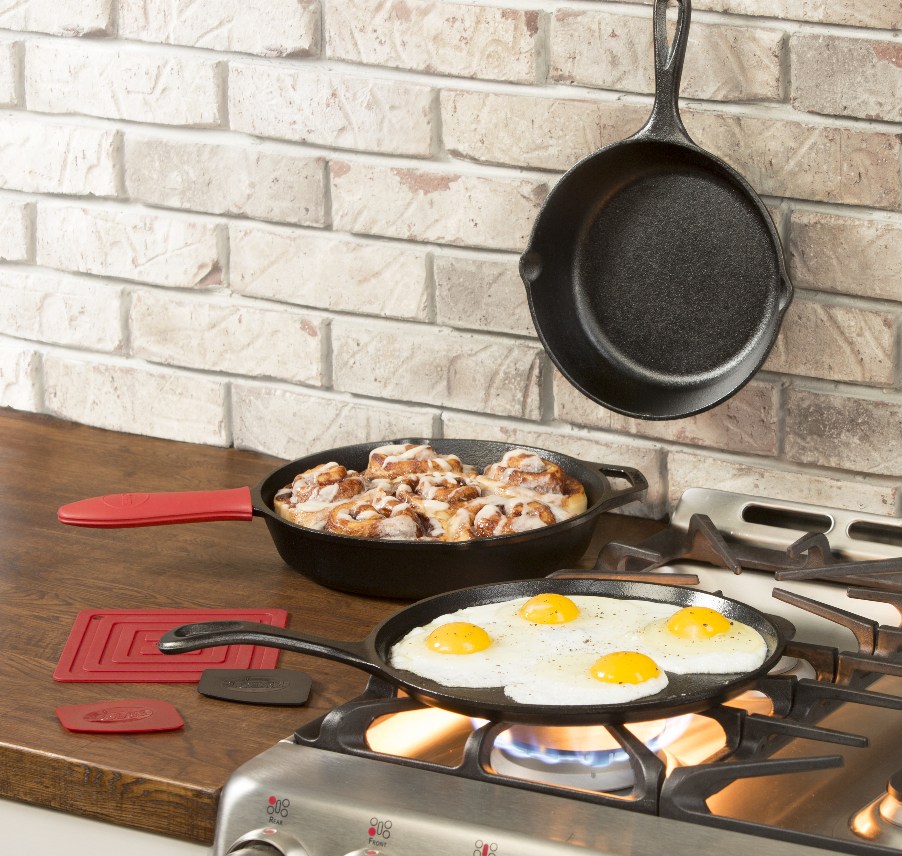 Lodge 10.5" Seasoned Cast Iron Griddle photo 4