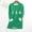 #250-Green, variant on Wowcloth Women's Plus Size Christmas Print Fleece-Lined Top, Long Sleeve Round Neck Warm Shirt for Winter Daily Casual Wear