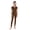 Brown, variant on Hansber Kids Girls Short Sleeve Dance Unitard Gymnastics Leotard Acrobatics Performance Bodysuit Brown 6