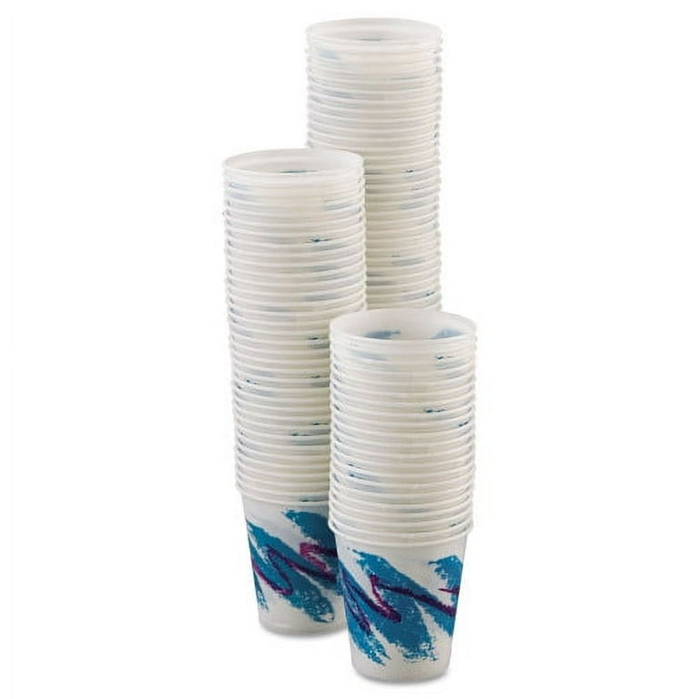 Solo Jazz Waxed Paper Cold Cup 3 oz Rolled Rim Sleeve of 100