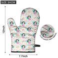 thumbnail image 6 of Cute Oven Mitts,Fairy Tale Princess Pattern Oven Mitt 2-Pack Set,Kitchen Gloves for Oven,Heat Resistant Oven Mitts 7.7"x12", 6 of 7