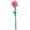 Hot Pink, variant on Soft Plush Artificial Flower Bouquet, Cute Faux Stem Red Flower, Funny Decorative Foldable Flower For Curtain Home Decor， Green