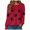 H217-Red, variant on TOWED22 Womens Pumpkin Sweater Fall Winter Long Sleeve Halloween Sweatshirts Funny Pumpkin Witch Tunic Tops Casual Tops(Red,M)