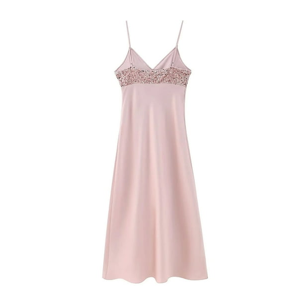 Elegante vestido de fiesta con lentejuelas sin mangas para mujer, vestido de fiesta, vestidos formales OAVQHLG3B Store lin121212