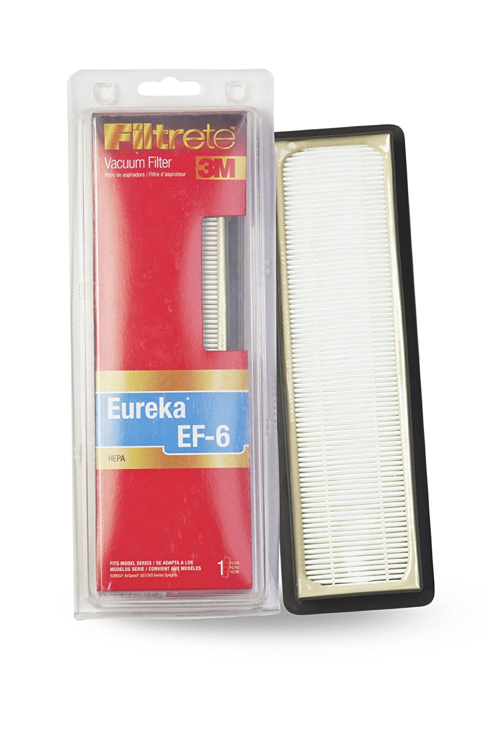 Red 3M Filtrete Eureka CMF-1 Allergen Vacuum Filter 