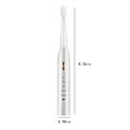 thumbnail image 3 of Toothbrush, Toothbrush With 8 Brush Heads,With Toothbrush Box, 5 Cleaning Modes, Water Proofing IPX7 Water Proofing Toothbrush,-Newly, 3 of 9