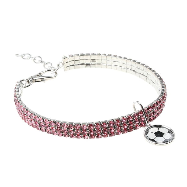 mascota seguir bling Cuello Accesorios de Fácil de utilizar Elegante Colco Pet Cat Dog Bling Cuello de cuello