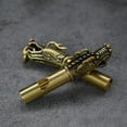 thumbnail image 4 of LULULION Rescue Whistle Brass Keychain Golden 1Pcs, 4 of 6