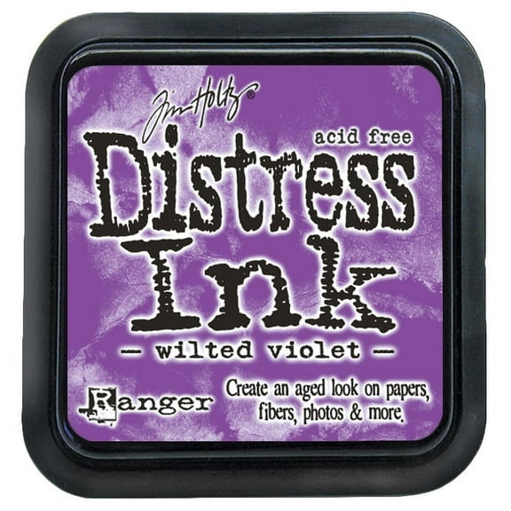 Tim Holtz Distress Ink Pad-Wilted Violet