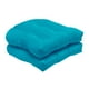 thumbnail image 1 of Cojines de asiento de mimbre sólido para exteriores, cojín de espuma de esponja para silla de oficina, corrección , , cojín Lago azul, 1 of 9