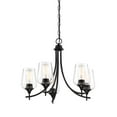 thumbnail image 4 of Octave 5-Light Chandelier in Black, 4 of 6