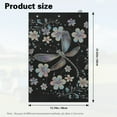 thumbnail image 7 of Yuyamidu Dragonfly Flowers Golf Towels Absorbent Golf Towel for Golf Bag, Foldable Portable Cleaning Towels for Men Women, 7 of 7