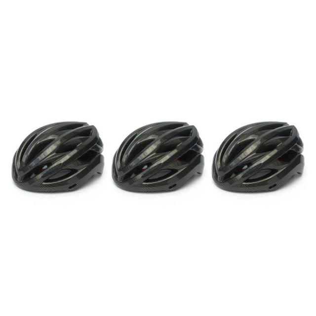 ZLight 22hole Bike Helmet for Protection Caps Portable Adjustable Men Women Riding Night Cycling Visors Safety Hat Black L 3Set