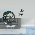 thumbnail image 2 of Figura artesanal de resina, pensador, estatua abstracta, colección decorativa, escultura moderna de mesa sencilla para decoración del hogar, estanterí, 2 of 8