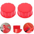 thumbnail image 1 of Minkissy 3pcs Gallon Gas Cans Transporting Gas Tank Cap Can Cap Red Rubber Replacement Part, 1 of 8