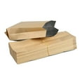 thumbnail image 1 of SKISUNO 100pcs Kraft Paper Food Pouches Sealable for Tea Packaging, 1 of 8