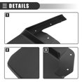 thumbnail image 6 of Unique Bargains 1 Set Car Mud Flaps Splash Guards with Screw Black for Jeep Wrangler 2007-2018, 6 of 6
