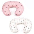 thumbnail image 1 of Fundas elásticas para almohadas de lactancia, paquete de 2 fundas para almohadas de lactancia para mamás que amamantan, ultrasuaves y cómodas para lactantes oso de fresa  Hogar, 1 of 3