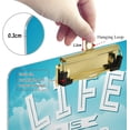 thumbnail image 3 of FMSHPON Life is Better in Flip Flop Clipboard Hardboard Wood Nursing Clip Board and Pull for Standard A4 Letter 13x9 inches, 3 of 5