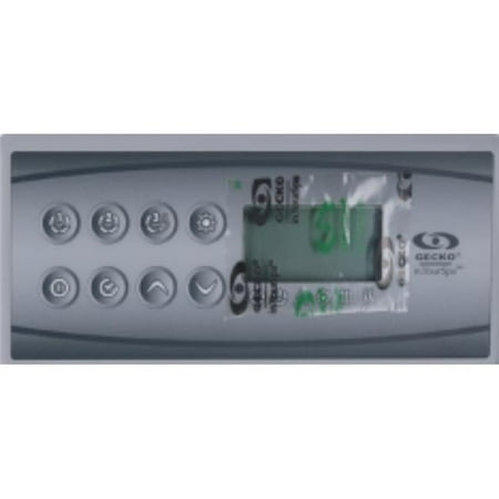 Gecko Alliance 9916-101675 8-Button K-8-3OP-GE1 Keypad Overlay