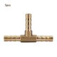 thumbnail image 1 of High quality Copper pagoda connector quick-insert T-type three-way 6/8/10/12 air pipe hos, 1 of 1