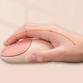 thumbnail image 3 of Cute 2.4G Wireless Mouse Mute Wireless Mouse Cartoon Slim for Laptop Notebook Girl Yellow, 3 of 8