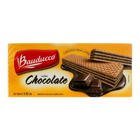 New 318464  Bauducco Wafer 5.8 Oz Chocolate (18-Pack) Cookies Cheap Wholesale Discount Bulk Snacks Cookies (Best Christmas Cookies To Make)
