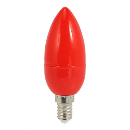 

PCFVRKA LED Candle Light Candle Light Bulbs Red Fortune Lamp God Lights Energy Saving Candle Lights E14